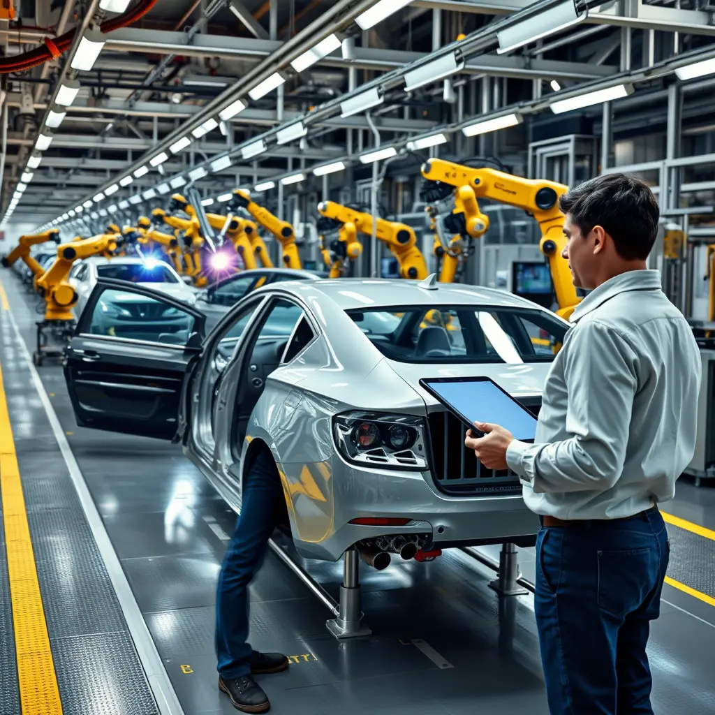 La robótica en la industria automotriz española: innovación y automatización